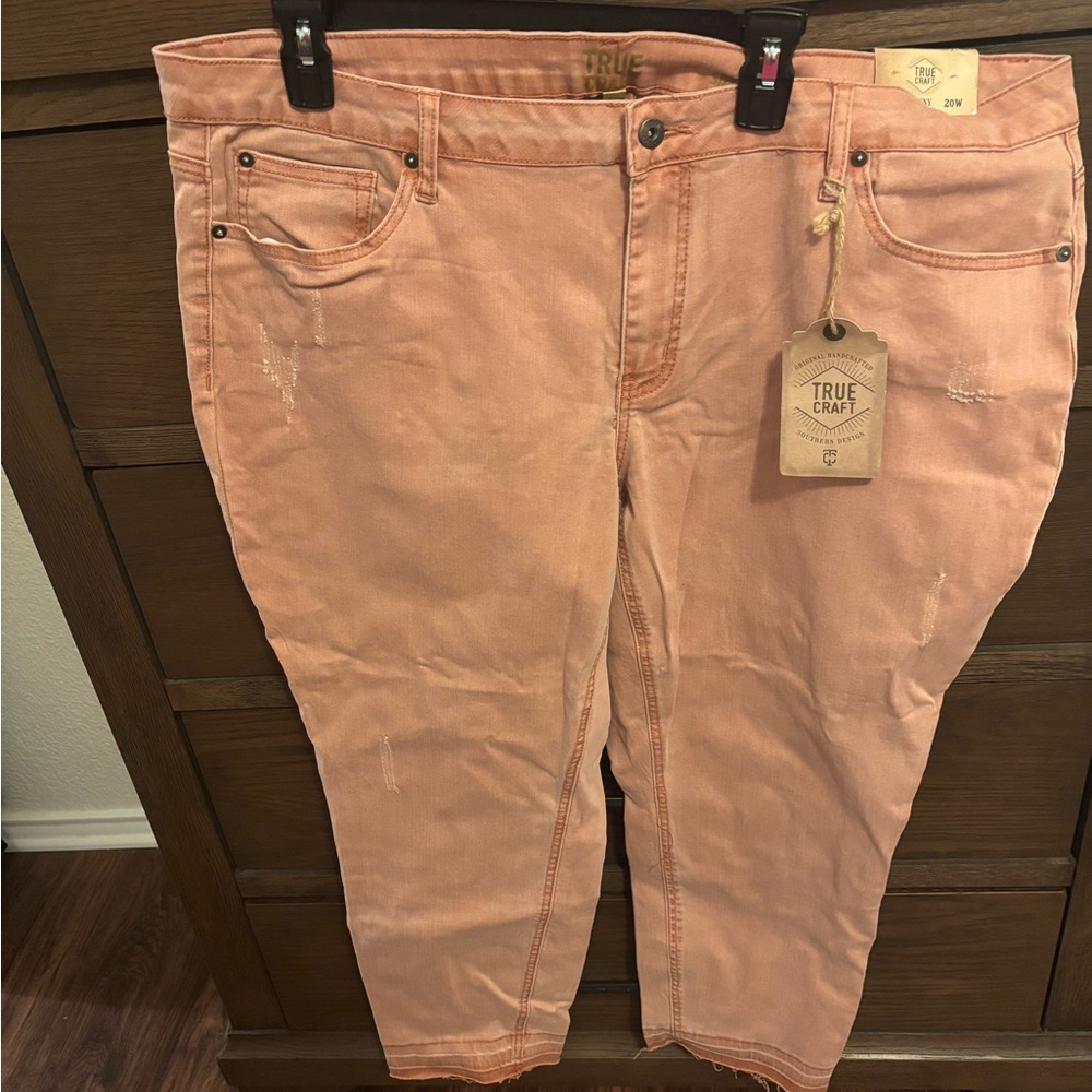 True Craft Women's Pink Jeans